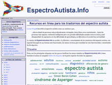 Tablet Screenshot of espectroautista.info